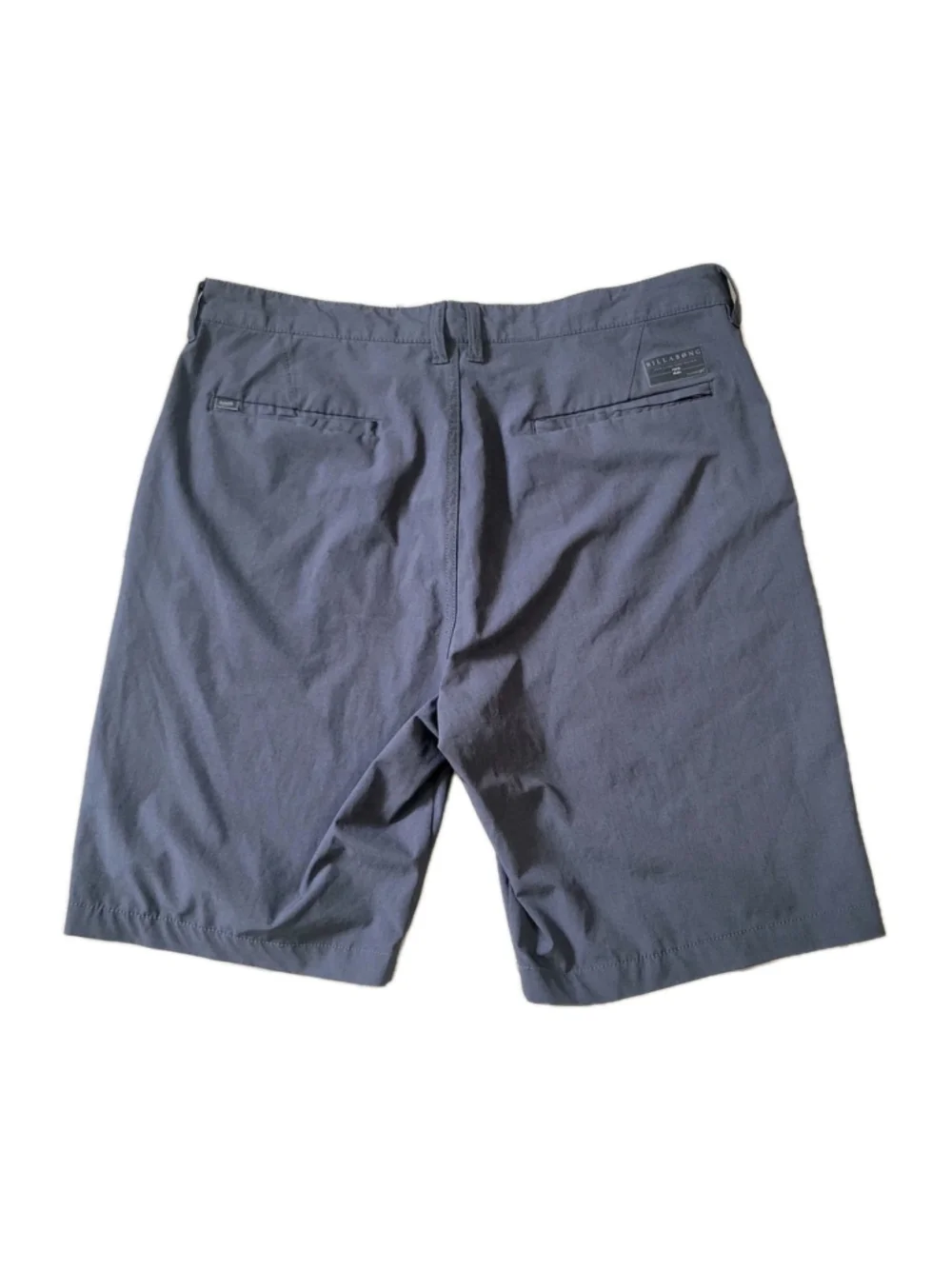 BILLABONG Platinum Men's Gray Polyester Elastane Blend Performance Shorts 34